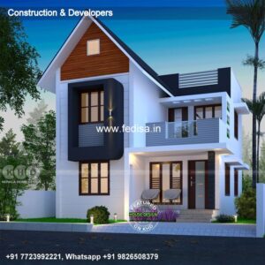 House front design new house design duplex house design Model No - 0008
