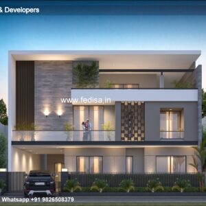 House front design  new house design duplex house design Model No - 0007