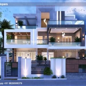 House front design new house design duplex house design Model No - 0009