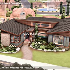 Luxury house house design modern house design -Model No - 0009