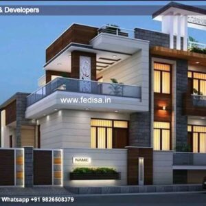 House front design  new house design duplex house design Model No - 0013