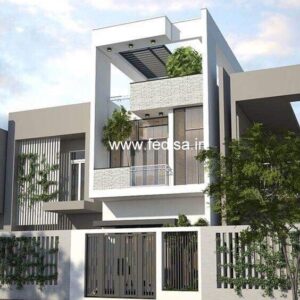 House front design  new house design duplex house design Model No - 0012