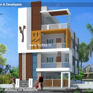 House front design new house design duplex house design Model No - 0014