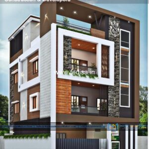 House front design  new house design duplex house design Model No - 0015