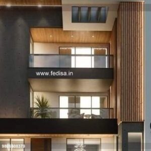 House front design  new house design duplex house design Model No - 0016