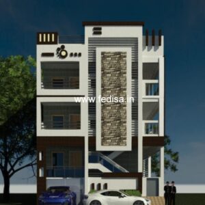 House front design  new house design duplex house design Model No - 0016
