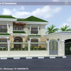 House front design  new house design duplex house design Model No - 0017