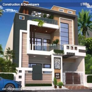 House front design new house design duplex house design Model No - 0020