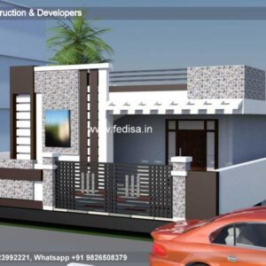 House front design new house design duplex house design Model No - 0020