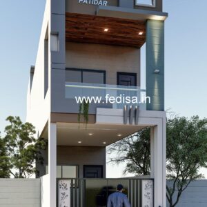 House front design  new house design duplex house design Model No - 0024