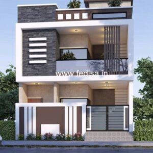 House front design new house design duplex house design Model No - 0027