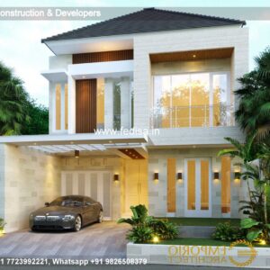 House front design new house design duplex house design Model No - 0028