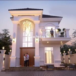 House front design  new house design duplex house design Model No - 0031