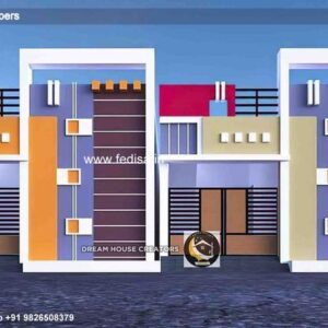 House front design new house design duplex house design Model No - 0030