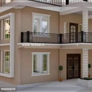 House front design  new house design duplex house design Model No - 0032