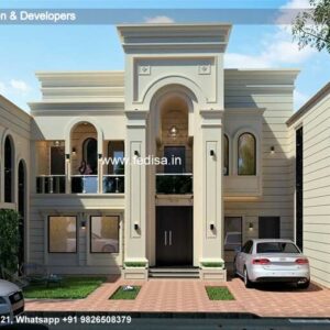 House front design new house design duplex house design Model No - 0032