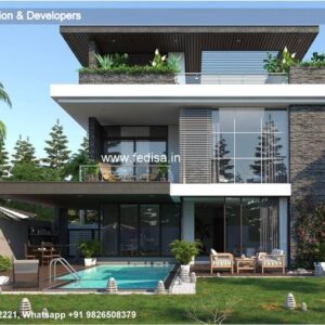Bungalow house design most expensive house contemporary house Model No - 0033