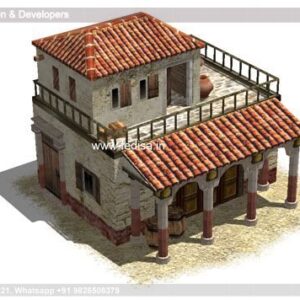 Luxury house house design modern house design -Model No - 0040