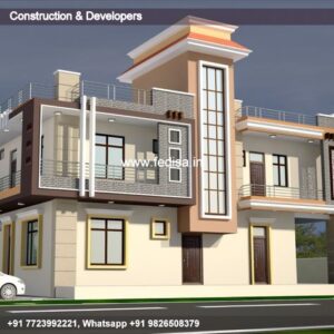 House front design new house design duplex house design Model No - 0042