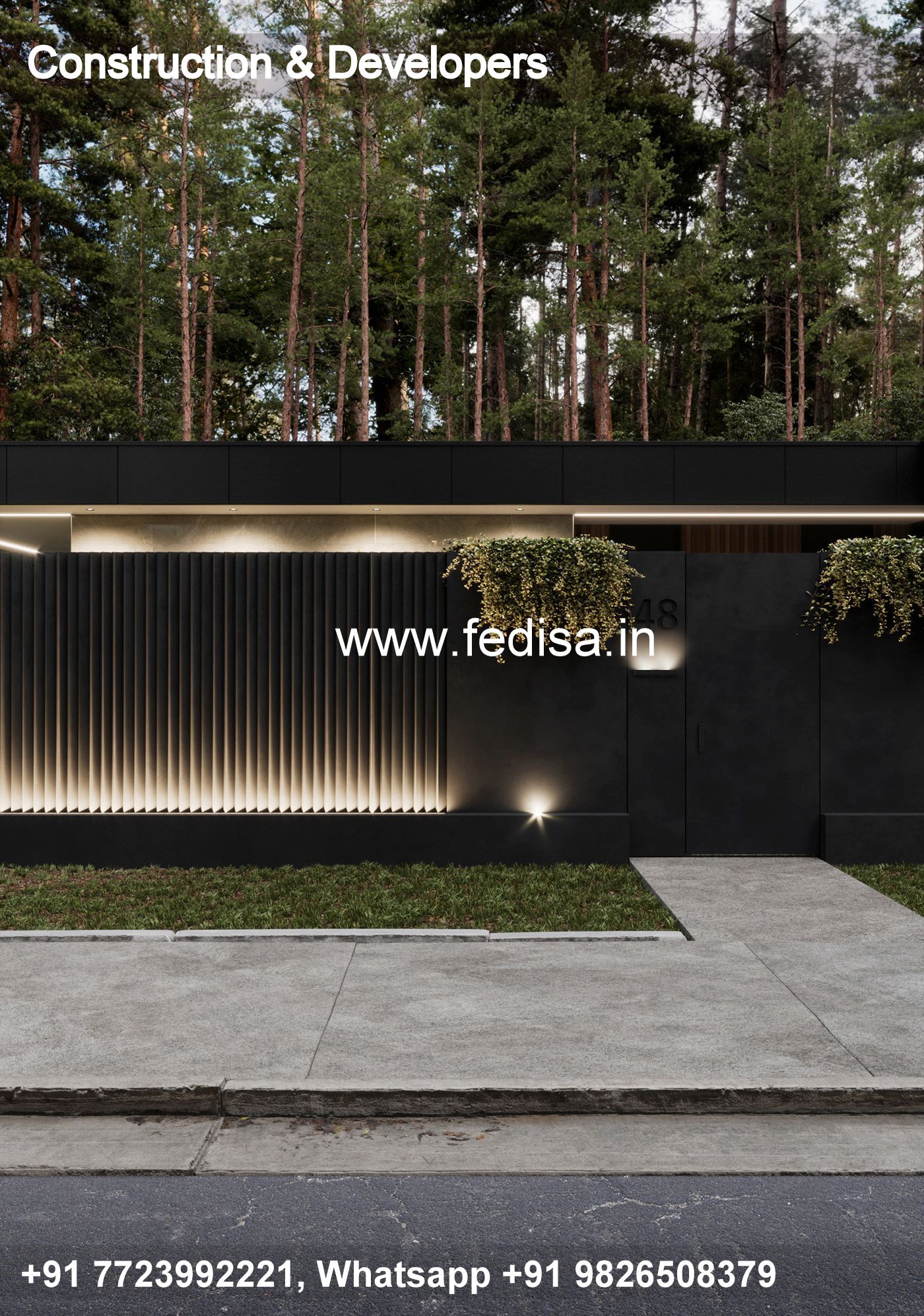 Luxury house house design modern house design -Model No - 0043