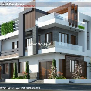 House front design new house design duplex house design Model No - 0041