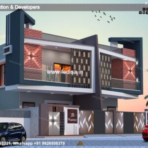 House front design  new house design duplex house design Model No - 0043