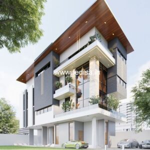 House front design  new house design duplex house design Model No - 0048