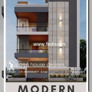 House front design  new house design duplex house design Model No - 0051