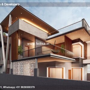 House front design  new house design duplex house design Model No - 0050