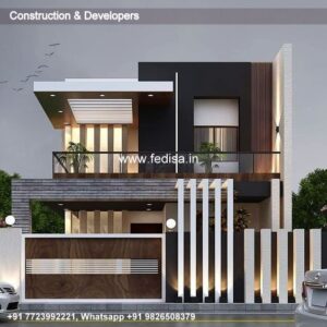 House front design  new house design duplex house design Model No - 0057