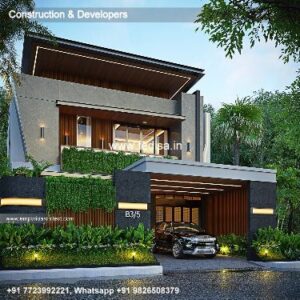House front design new house design duplex house design Model No - 0060