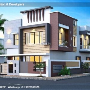 House front design  new house design duplex house design Model No - 0063
