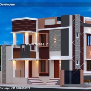 House front design  new house design duplex house design Model No - 0063