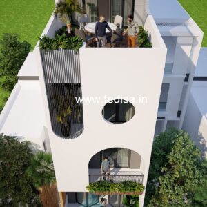 Bungalow house design most expensive house contemporary house Model No - 0064