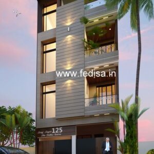 House front design  new house design duplex house design Model No - 0064