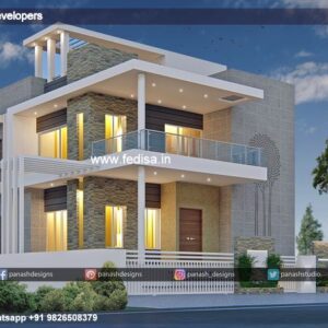 House front design  new house design duplex house design Model No - 0067