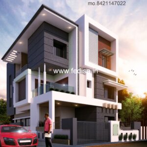 House front design new house design duplex house design Model No - 0072