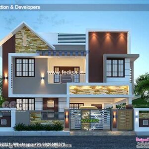 Luxury house house design modern house design -Model No - 0074