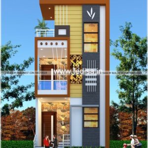 House front design new house design duplex house design Model No - 0072