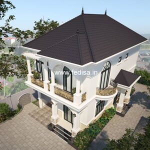 House front design new house design duplex house design Model No - 0073