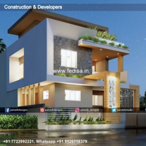 House front design  new house design duplex house design Model No - 0074