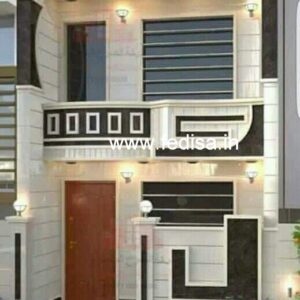 House front design  new house design duplex house design Model No - 0076