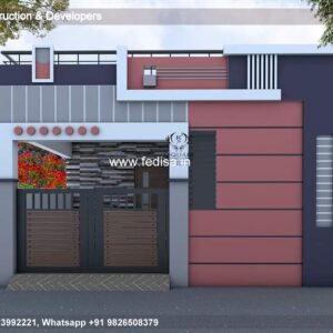 House front design new house design duplex house design Model No - 0076