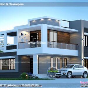 Bungalow house design most expensive house contemporary house Model No - 0077
