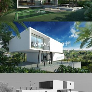 Bungalow house design most expensive house contemporary house Model No - 0078