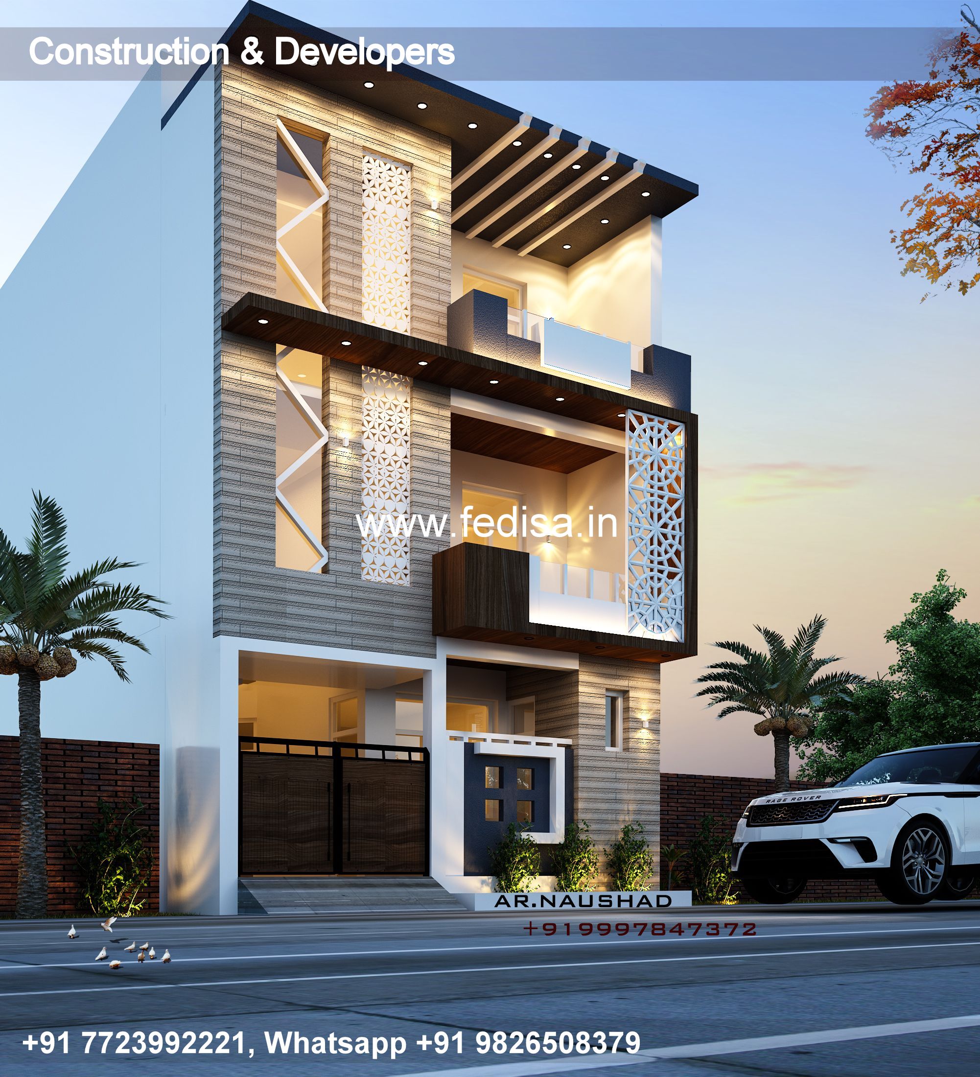 Luxury house house design modern house design -Model No - 0082