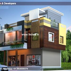 House front design  new house design duplex house design Model No - 0082