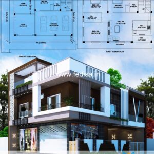 House front design new house design duplex house design Model No - 0086