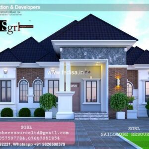 House front design  new house design duplex house design Model No - 0089