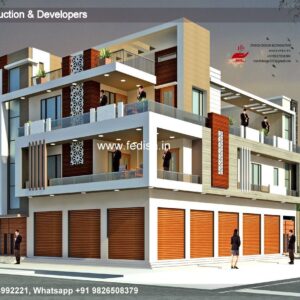 House front design new house design duplex house design Model No - 0096